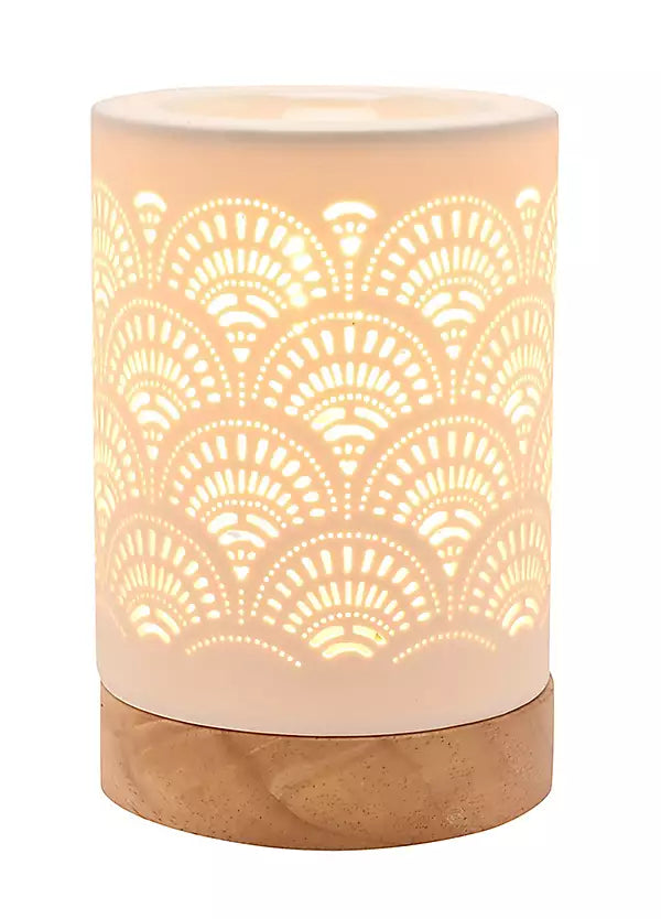 Hestia White Lace Aroma Lamp