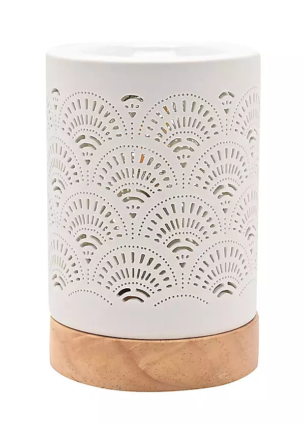 Hestia White Lace Aroma Lamp