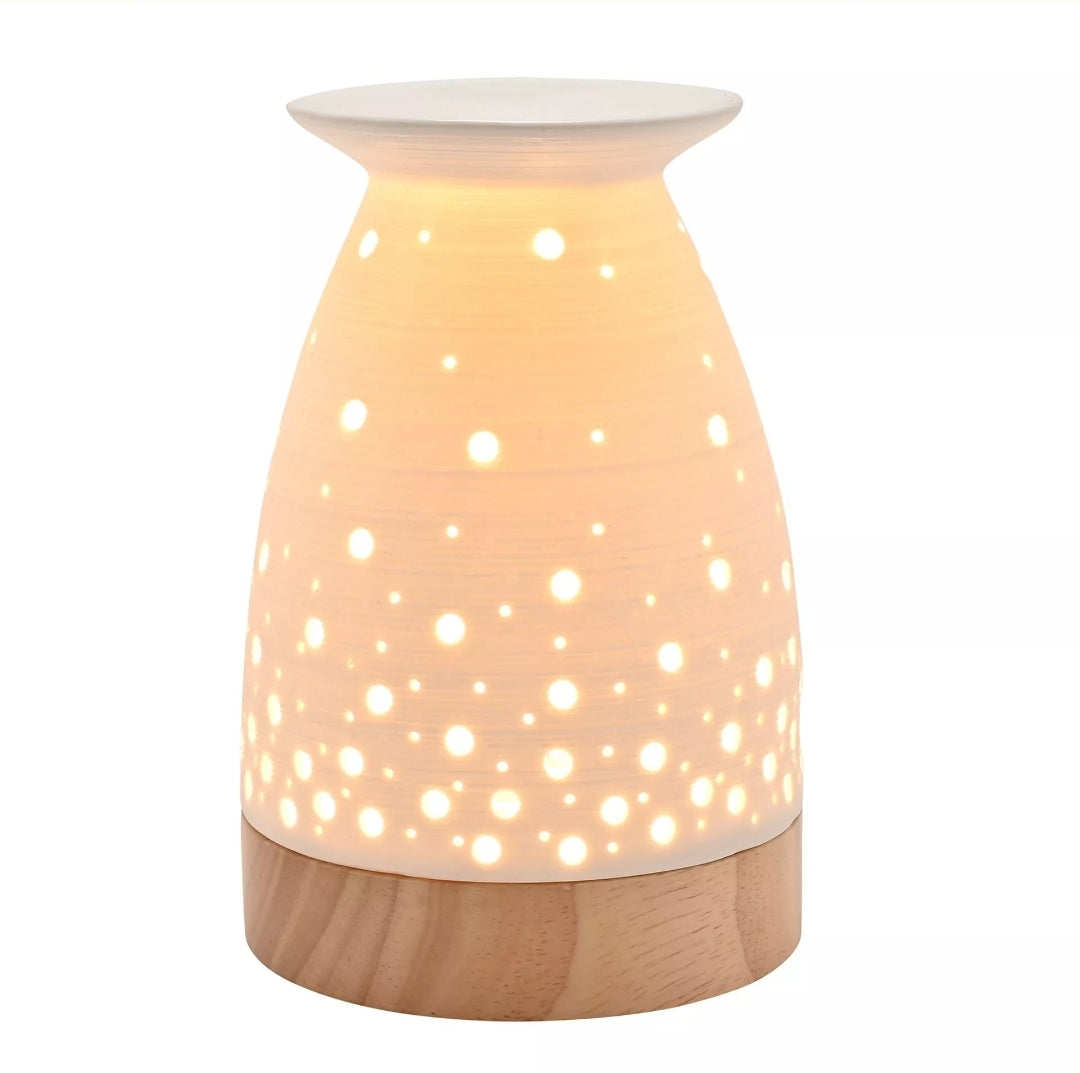 Hestia Ribbed Aroma Lamp